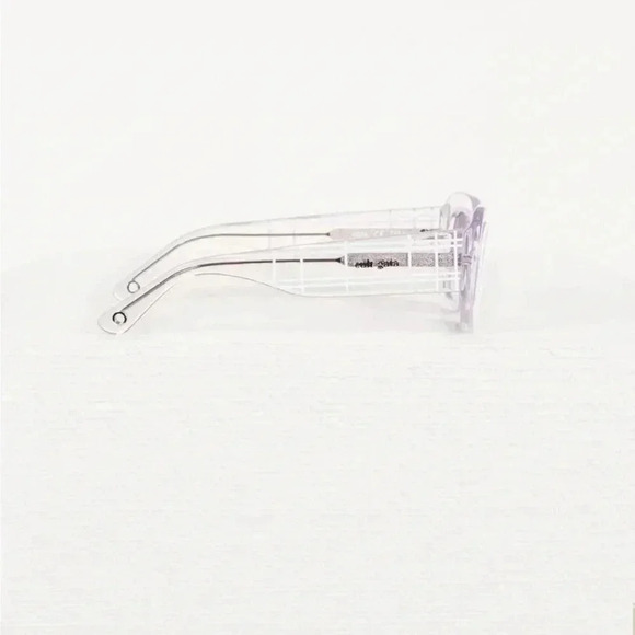 NIB CULT GAIA Meira Oversized Square Sunglasses Clear - Picture 5 of 7